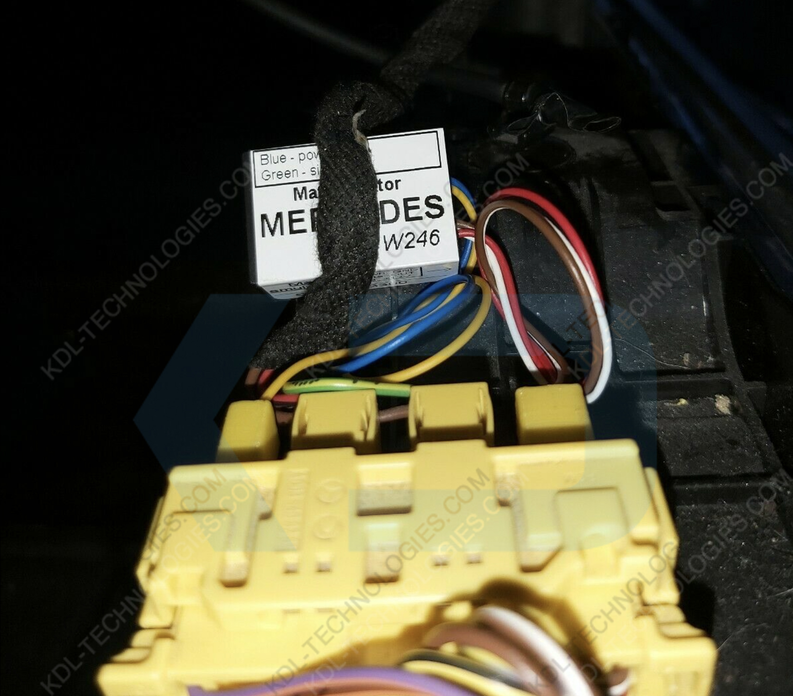 Pour Mercedes-benz A W176 Seat Occupancy Mat Sensor Bypass Emulator